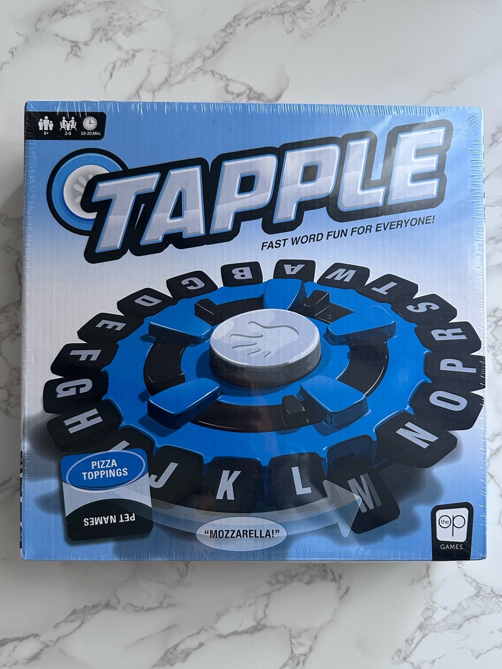 NEW* Tapple Board Game · 2-8 players, ages 8+, fast word fun for everyone